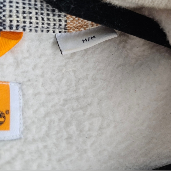 Timberland Insulated Buffalo shirt jacket in beige - Picture 9 of 15